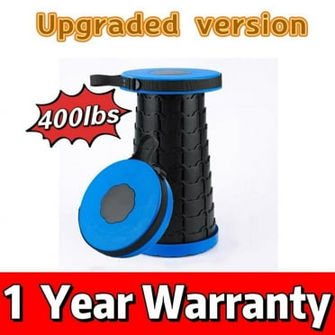 [ON SALE!] Upgraded Foldable Stool Thickened, Portable Collapsible Stool Retractable Stool for Fishing, Hiking Tours, BBQ, Parties, Outdoor Activities