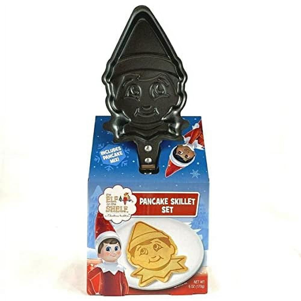 ON SH PANCAKE SKILLET SET ENJOY CHRISTMAS BREAKFAST MAKING PANCAKES