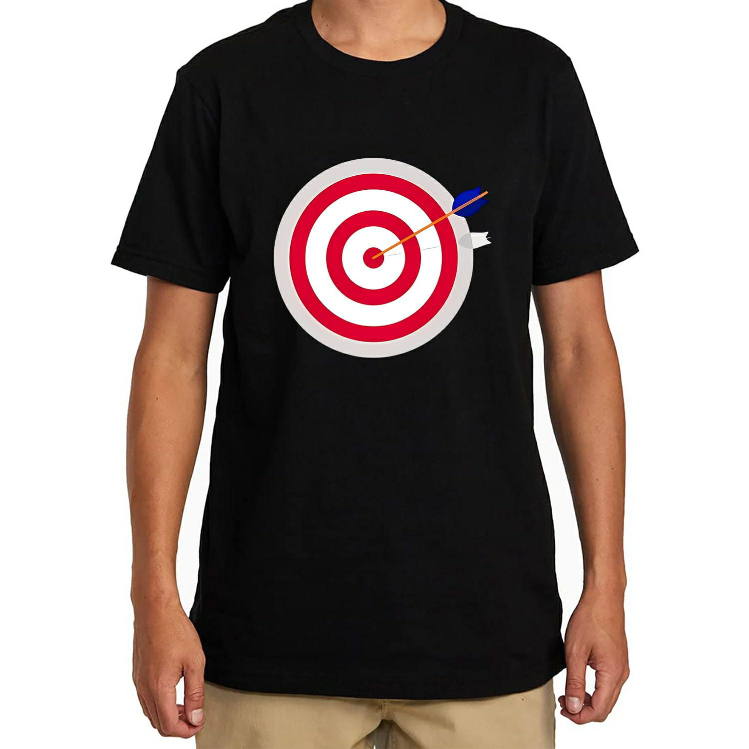 ON TARGET Vintage T-Shirts Black 3X-Large - Walmart.com