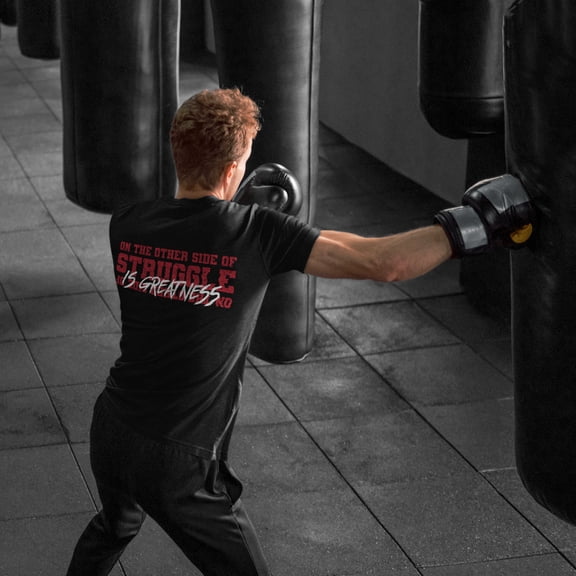 ON THE OTHER SIDE OF STRUGGLE, IS GREATNESS BOXY T-shirt | (3 COLORS)