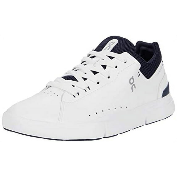 ON Womens The Roger Advantage Textile Synthetic White Midnight Trainers 10 US