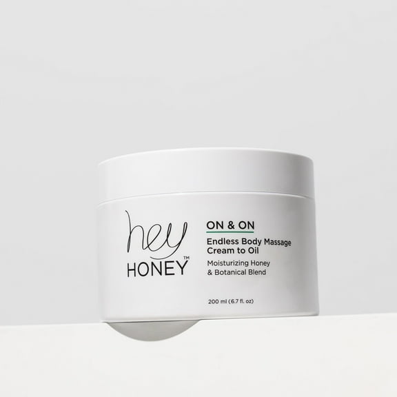 Hey Honey Skin Care ON and ON - Endless Body Massage Cream to Oil, 200 ml