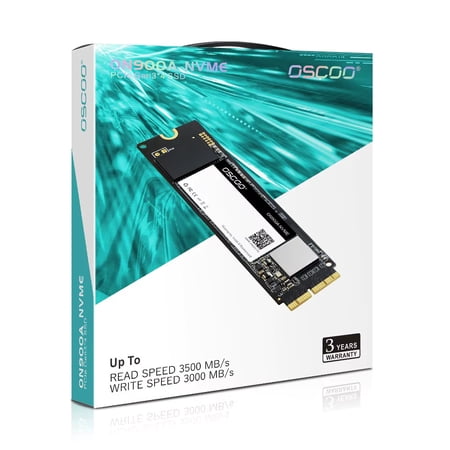 ON900A 256GB NVMe PCIe Gen3.0*4 Internal SSD for MacBook - High-Speed Solid State Drive Upgrade - New