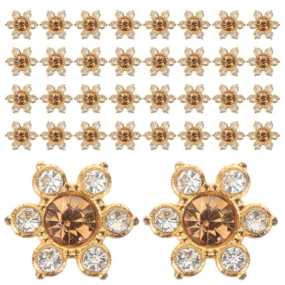 ONAPARTER 100 Pcs Plum Rhinestones Glass Sewing Button Craft Buttons Dress Crafts Coat for Clothes Vintage Decor As Shown