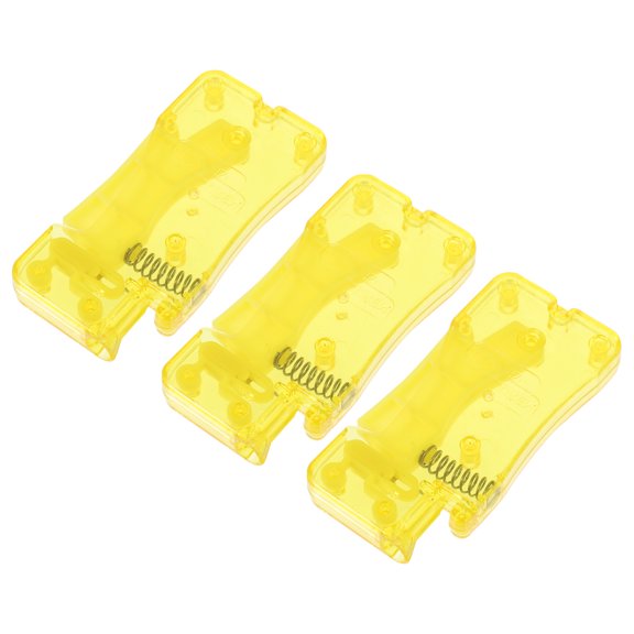 ONAPARTER 3pcs Threader Easy Threader Tool Sewing Accessories Auto Threader DIY Stitch Insertion Tool for Elderly Household Accessories Yellow