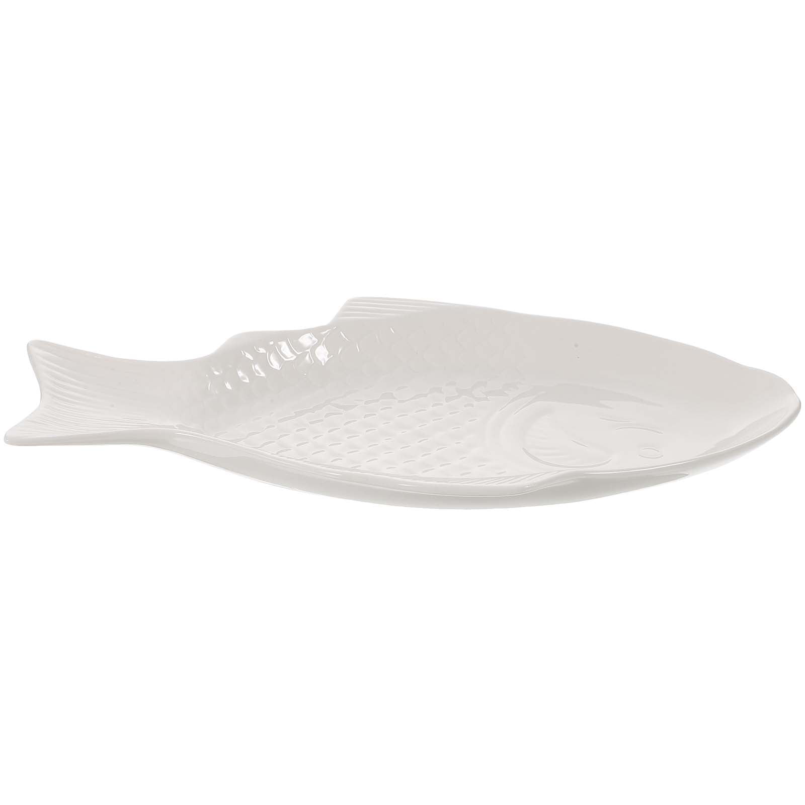 Houderco Fish Shaped Snack Dishes For Home Dinnerware 1Pack 11
