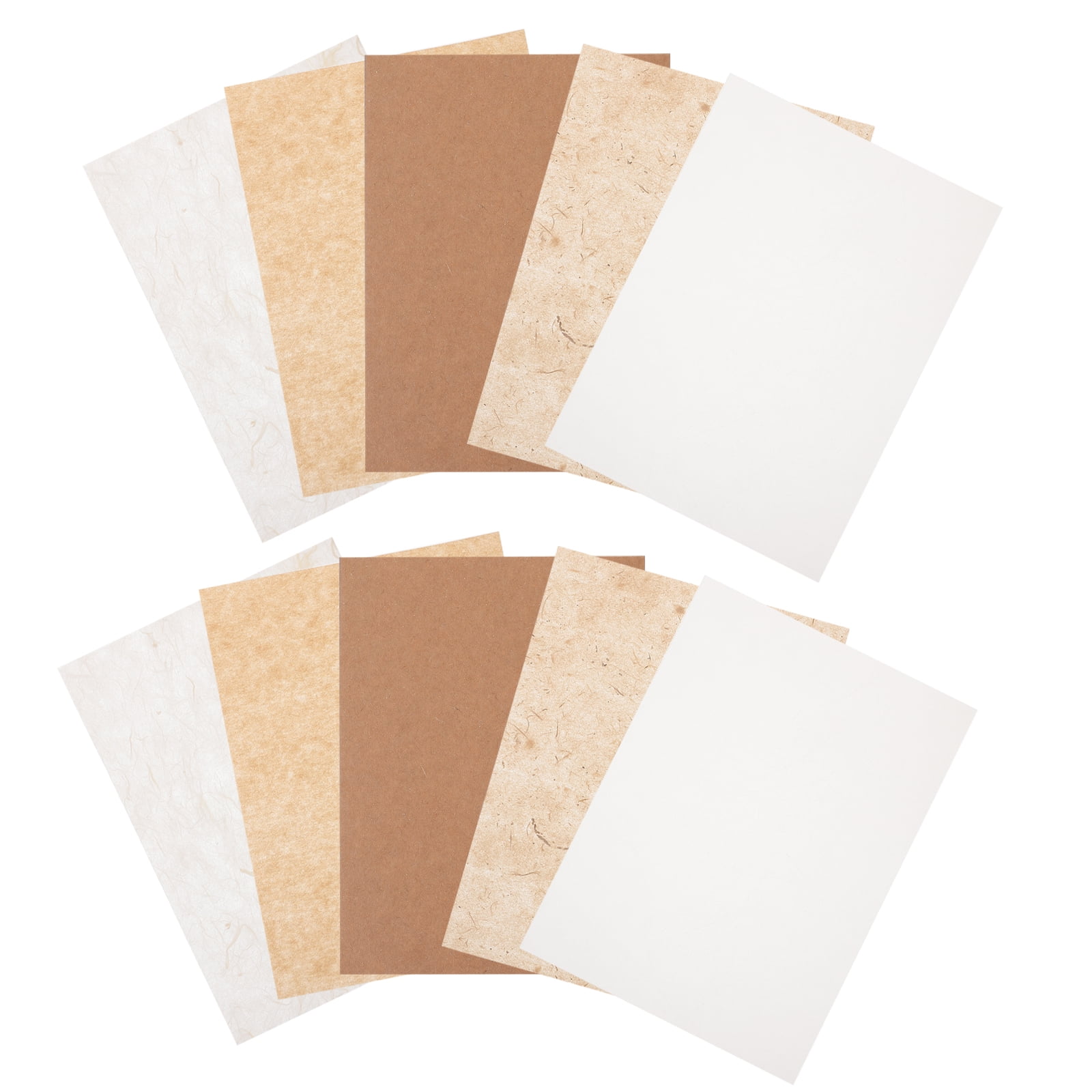 ONAPARTER Handmade Diary Decorative Paper Texture Scrapbooking Cardstock for DIY Journal Retro Journaling Vintage As Shown