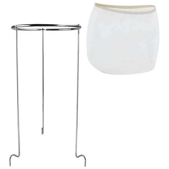 ONAPARTER Soybean Milk Filter Bag Jam Mesh Strainer Large Straining Home Jelly Stand With Portable Juice As Shown