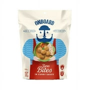 ONBOARD Yellowfin Tuna Bites in Curry Sauce - 12 oz Pouch - Nuts and Soy Free - Contains Coconut, Egg, Fish (Tuna), Shrimp, Wheat