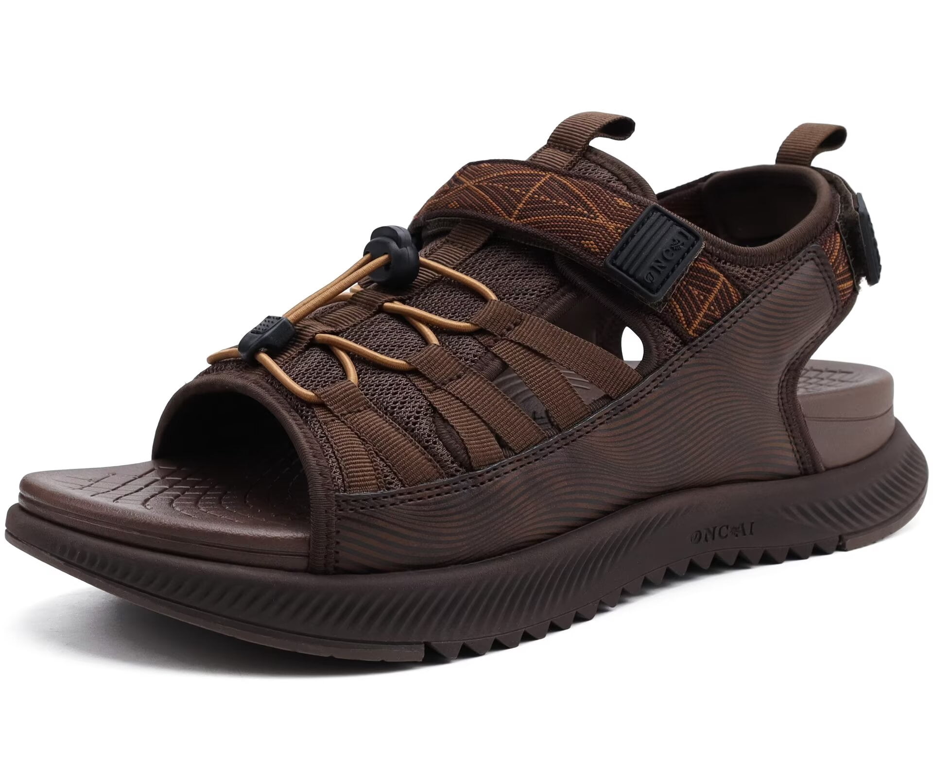 ONCAI Men Hiking Sandals, Arch Support Walking Sandals with  display picture 2