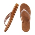 thumbnail image 1 of ONCAI Women's Flip Flops with Rhinestone, Arch Support Yoga Mat Comfort Walking Thong Sandal Summer Beach Outdoor Dressy Sandals for Women 2026 Walking Ladies Sandal Rubber Sole Khaki Size 7, 1 of 8