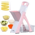 ONCE FOR ALL Safe Mandoline Food Slicer for Kitchen, Multifunctional