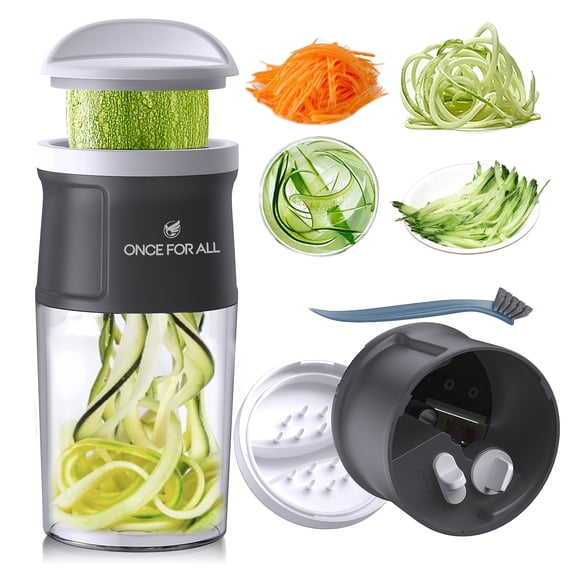 ONCE FOR ALL Vegetable Spiralizer Zucchini Noodle Maker Spiral Cutter