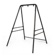 thumbnail image 1 of ONCLOUD Antique Bronze Finish Hammock Chair Stand Metal Swing Stand Frame for Porch, Backyard, Indoor or Outdoor, 1 of 7