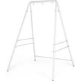 thumbnail image 1 of ONCLOUD Upgraded Hammock Chair Stand Metal Swing Stand Frame, Heavy Duty Steel Hammock Stand Only for Porch, Backyard, Indoor or Outdoor,White, 1 of 16