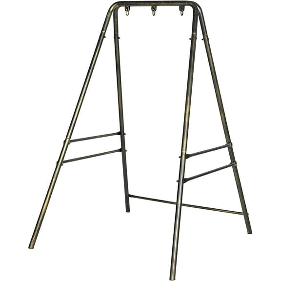 ONCLOUD Outdoor Hanging Chair Stand, Heavy-Duty 450 LBS Support Outdoor Hammock Chair Stand for Patio, Garden, and Backyard, Antique Bronze Finish