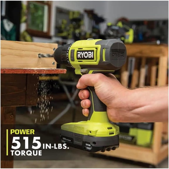 ONE+ 18V Cordless 1/2 in. Drill/Driver (Tool Only) PCL206B Black Green