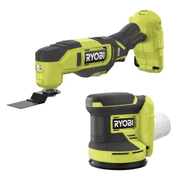 ONE+ 18V Cordless 2-Tool Combo Kit with Multi-Tool and 5 in. Random Orbit Sander Tools Only