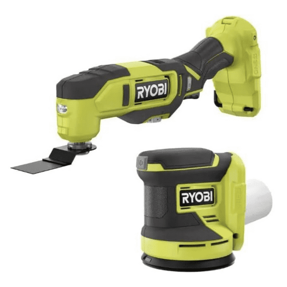 ONE+ 18V Cordless 2-Tool Combo Kit with Multi-Tool and 5 in. Random Orbit Sander (Tools Only)