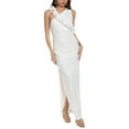 thumbnail image 1 of ONE 33 SOCIAL womens ONE33 Social Ruffle Gown, 4, White, 1 of 3