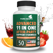 All in ONE Advanced Post-Celebration Wellness Vitamins, Liver Health & Immunity Support for Clearer Mornings - Body Replenisher, Rapid Hydration | Biotin, Thiamin, Riboflavin, Niacin, B Vitamins