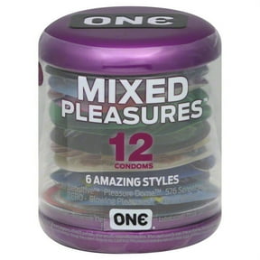ONE Glowing Pleasures Condoms | 36 Pack | Glow-In-The-Dark Condoms ...