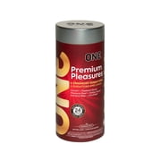 ONE Condoms Premium Pleasures | Latex Condom Assortment 24 Pack