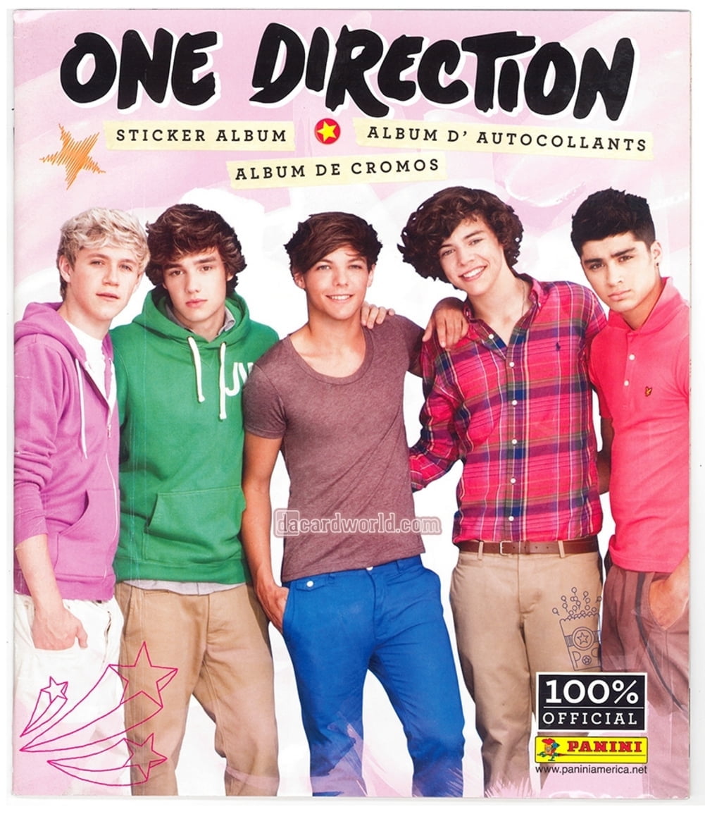 ONE DIRECTION - 32 PAGE COLLECTOR STICKER ALBUM WITH 10 STICKERS