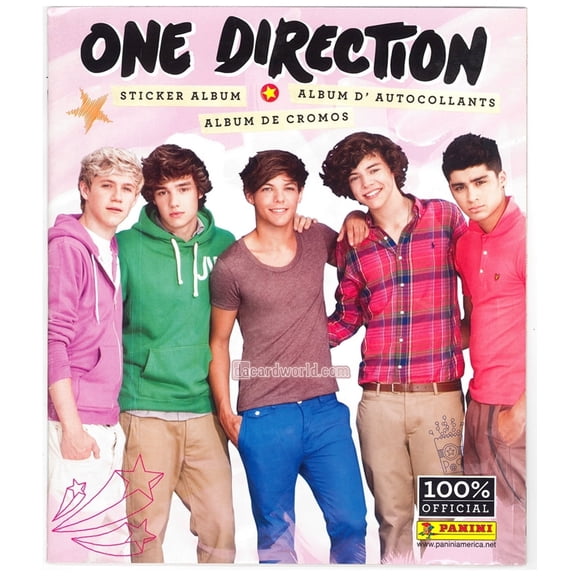 ONE DIRECTION - 32 PAGE COLLECTOR STICKER ALBUM WITH 10 STICKERS