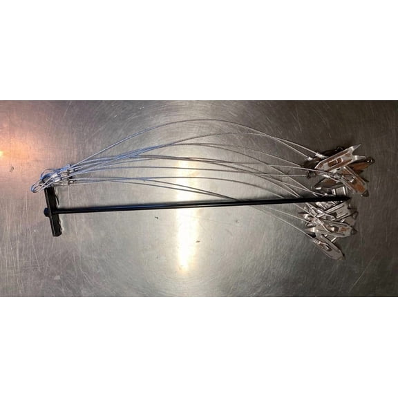 ONE Dozen 18"" Long FPS Easy to use Ground anchers (Free Driver Included), Silver