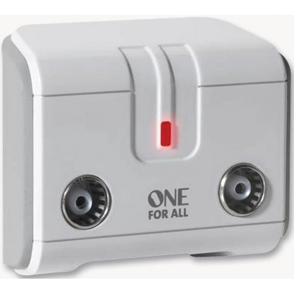 ONE FOR ALL - 2-Way TV Signal Booster/Splitter