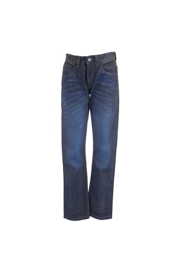 Trendyol Jeans Uomo Skinny Slim Fit - Vita Regolare, Blu, Cotone Ed Elastan (Taglia 32, Modello 1,90m)