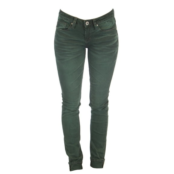 ONE GREEN ELEPHANT Women's Kosai Skinny Jeans XX-Small(W25) Green(O2109)