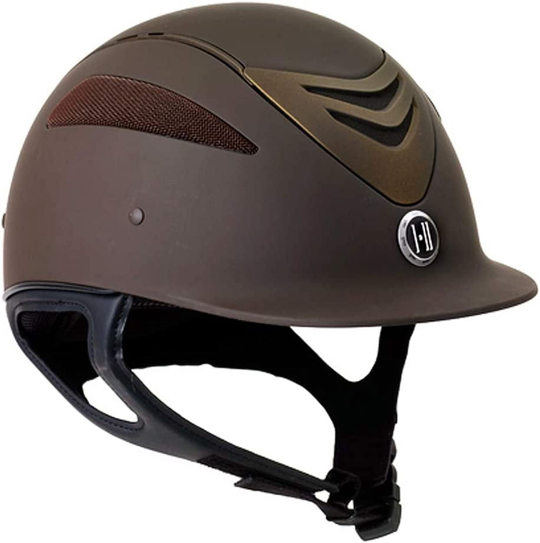 X Large One K Defender Riding Adjustable Comfort Helmet Brown Matte ...