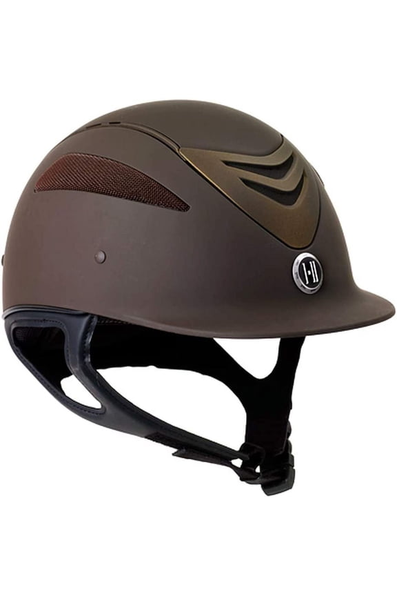 X Large One K Defender Riding Adjustable Comfort Helmet Brown Matte