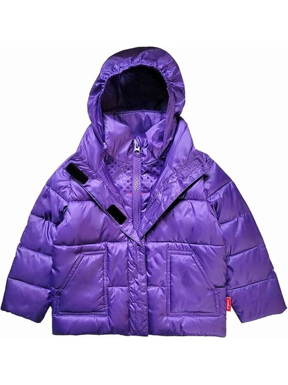 The Road Coat Vegan | Car Seat Safe Winter Jacket | Crash Tested | Two-Layer Zipper System | Allergy-Friendly Insulation | Baby & Toddler Winter Coats | Unisex 6 Months–8 Years | Purple