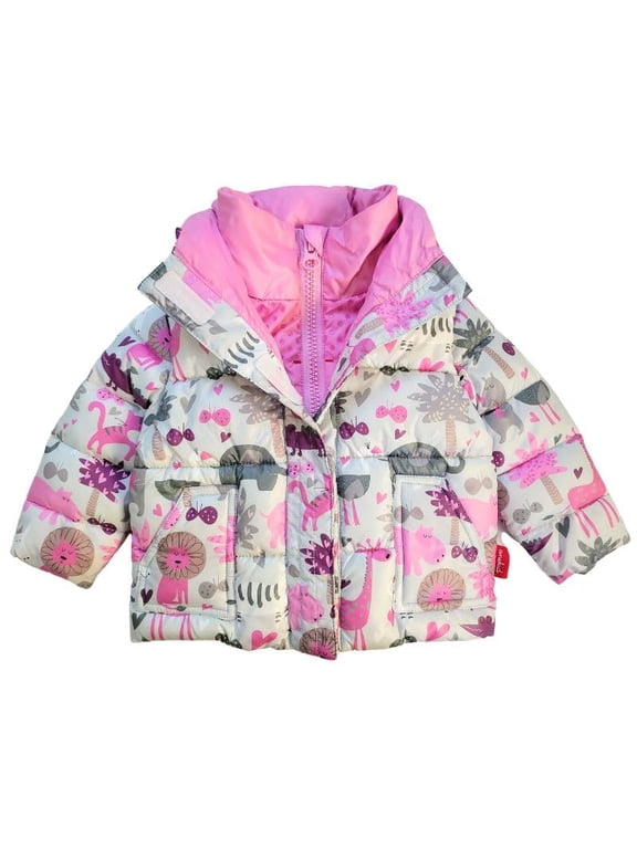 The Road Coat Vegan | Car Seat Safe Winter Jacket | Crash Tested | Two-Layer Zipper System | Allergy-Friendly Insulation | Baby & Toddler Winter Coats | Unisex 6 Months–8 Years | Safari