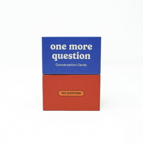 ONE MORE QUESTION - conversation cards - 150 questions to inspire you to embrace equity, ignite creativity, & spark change