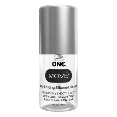 ONE Move | Deluxe Personal Silicone Lubricant | 3.38 oz.