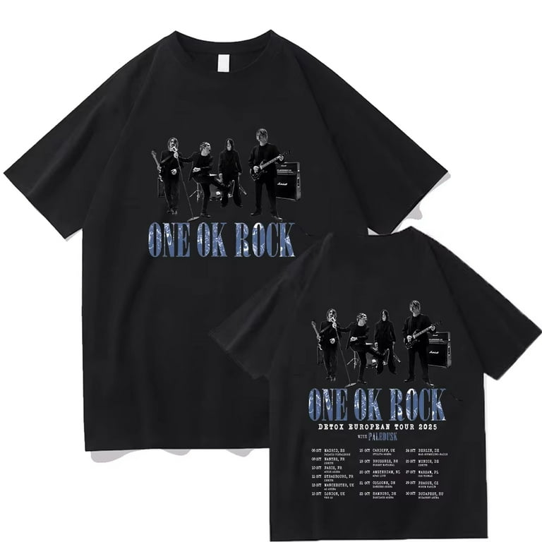 ONE OK ROCK Detox Europban Tour 2025 T-Shirt Unisex Short Sleeve
