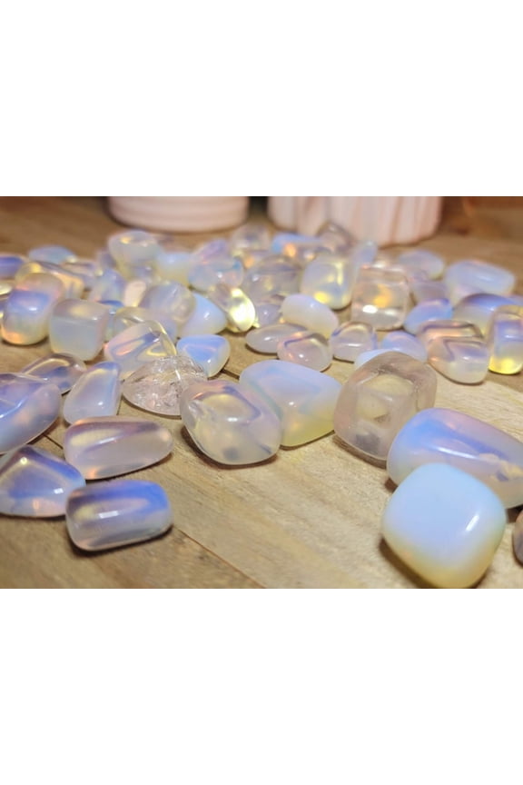 ONE OPALITE TUMBLED STONE