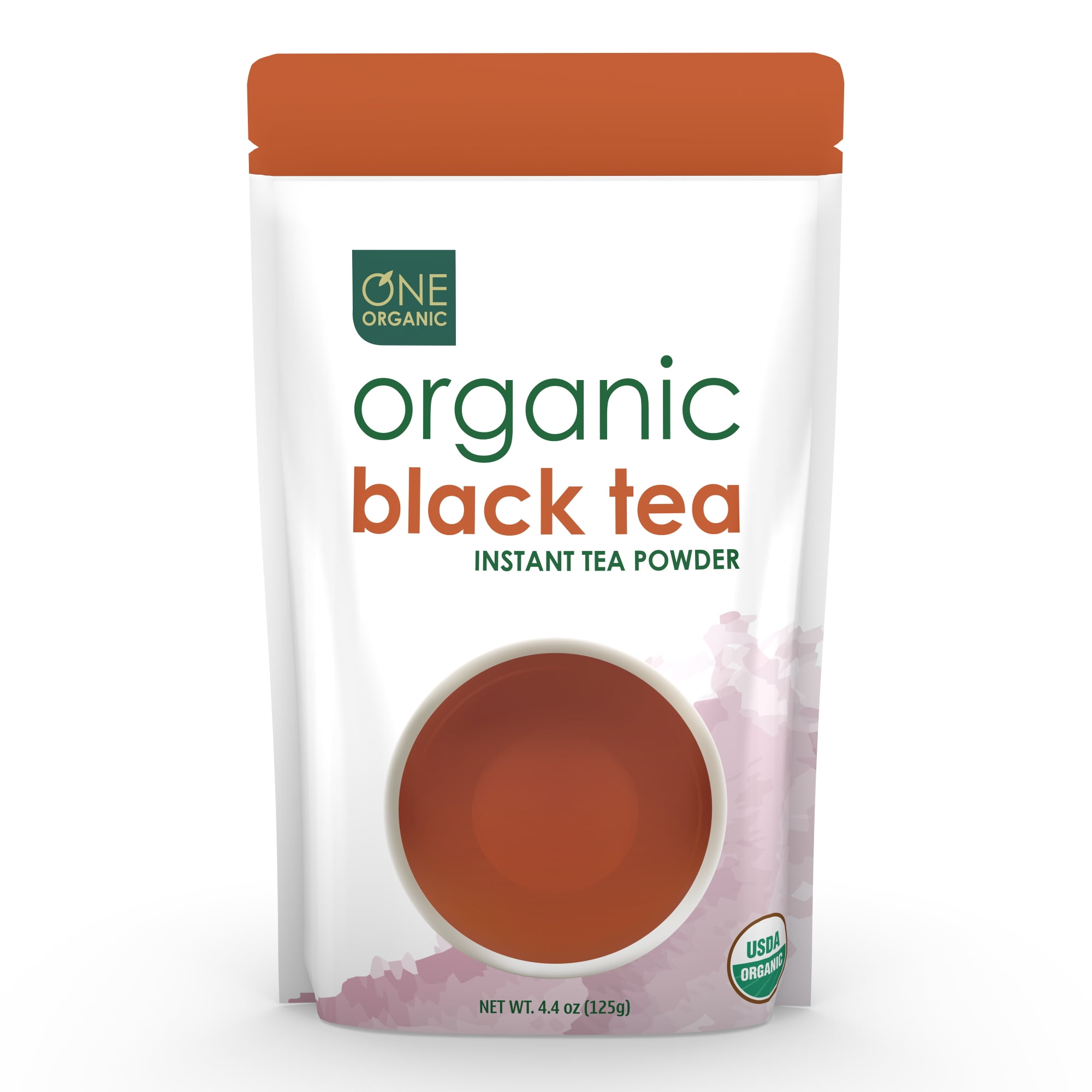 ONE ORGANIC Instant Black Tea Powder, 4.4 Oz