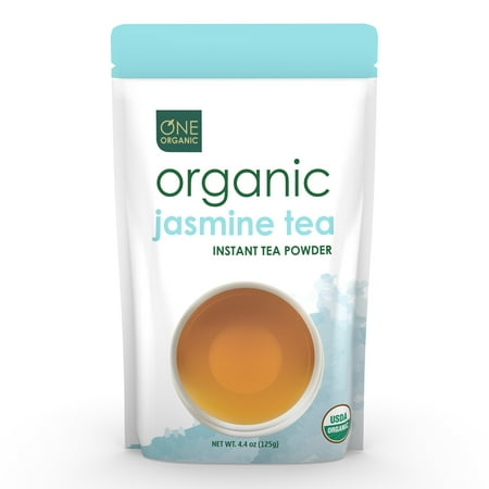 ONE ORGANIC Instant Jasmine Tea Powder, 4.4 Oz