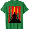 ONE PIECE 2024 Japanese Retro Art Zoro Anime Graphic TShirt