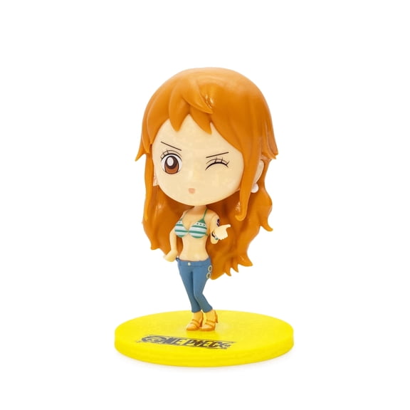 CultureFly One Piece Nami Fly Guy Collectible Vinyl Figure, 4.5-Inch Chibi Anime Figure