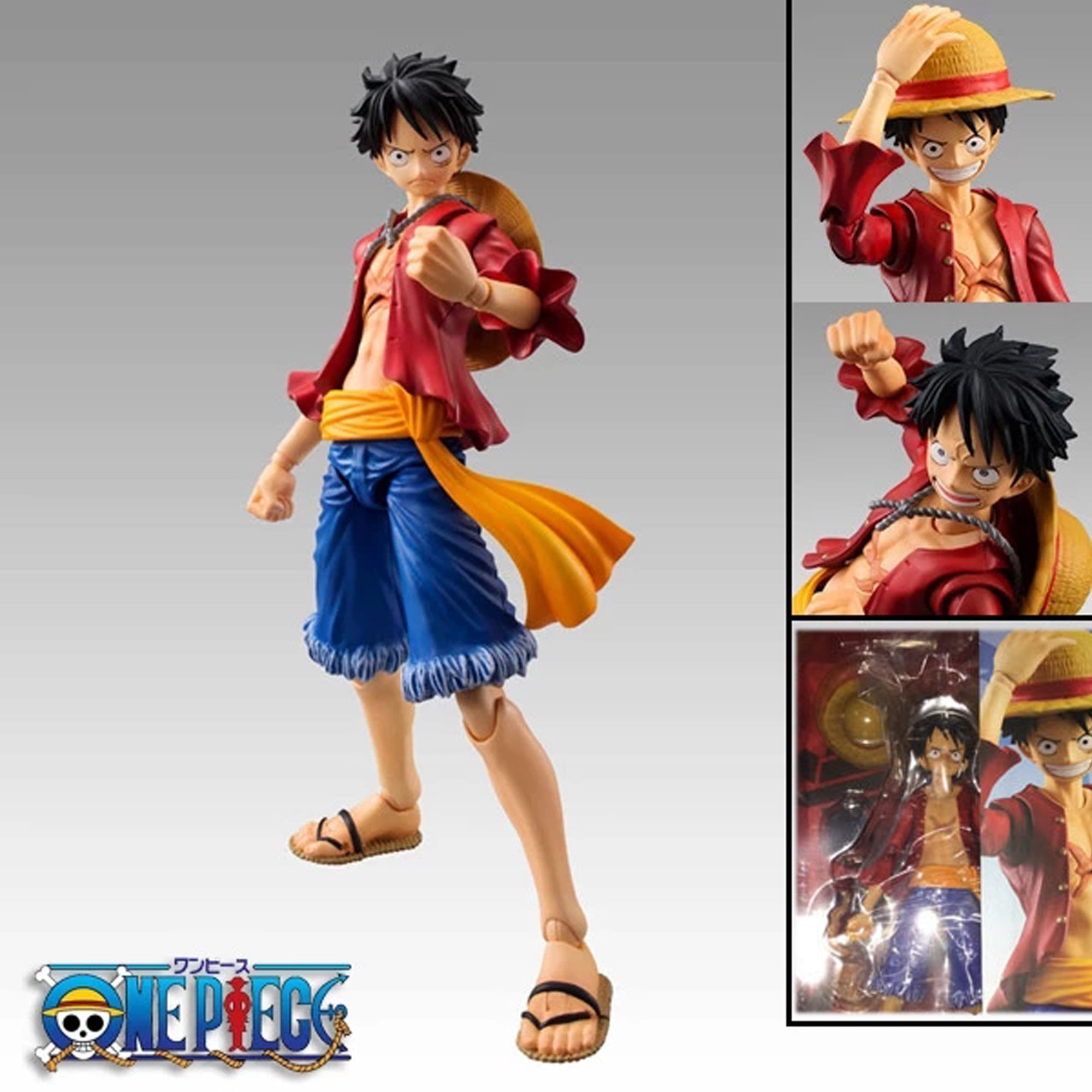 Lot de 3 Figurines One Piece - Figurine Luffy - Figurine Anime - DIY  Décoration - Jouets - Collectibles Toy Animations Character Model pour  Enfants et