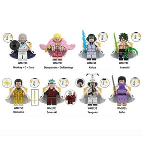 ONE PIECE Custom Building Block X 8 Set A