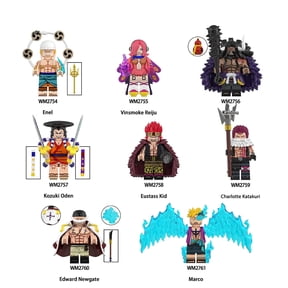 ONE PIECE Custom Building Block X 8 Set B