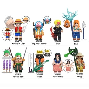 ONE PIECE Custom Building Block X 8 Set N