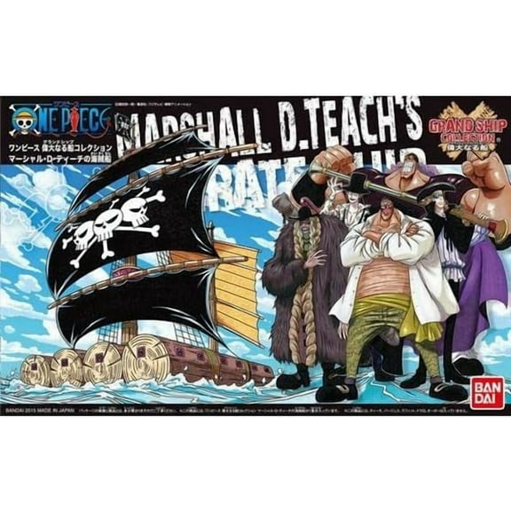 One Piece Grand Ship Collection Marshall D. Teach's Ship Model Kit